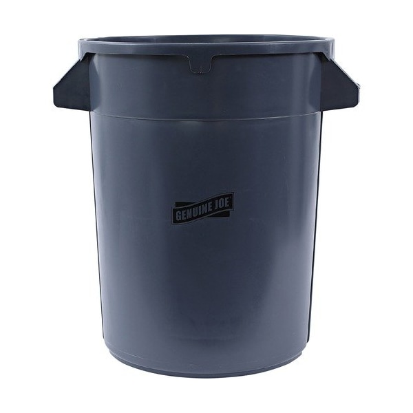 Genuine Joe TRASH CONTAINERS, HEAVY-DUTY, 32 GALLON, GJO60463 - main